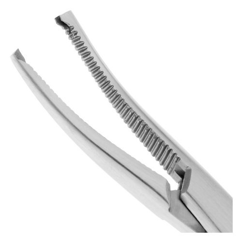 20-33* Зажим Kocherklemme, изогнутый, 12,5 см HLW Dentalinstruments GmbH (Германия) фото 3