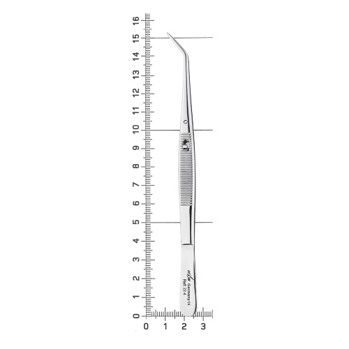 22-4* Пинцет стоматологический College с зажимом 15,0 см HLW Dentalinstruments GmbH (Германия) фото 5