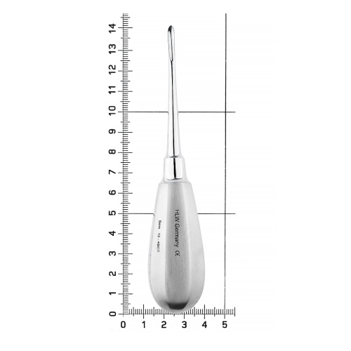 13-4BCZ* Элеватор Bein, зубчатый, изогнутый, 3 мм HLW Dentalinstruments GmbH (Германия) фото 4