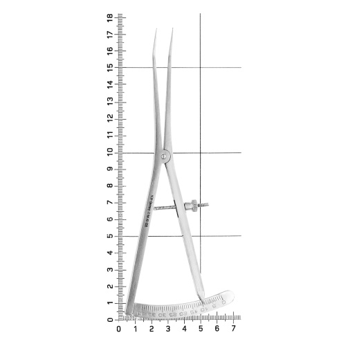 40-05B* Кронциркуль изогнутый, 0-40 мм HLW Dentalinstruments GmbH (Германия) фото 4 40-05B* Кронциркуль изогнутый, 0-40 мм HLW Dentalinstruments GmbH (Германия) фото 4