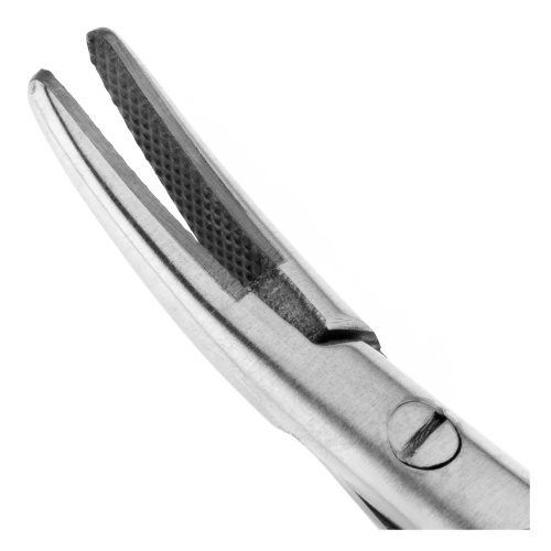 20-18* Иглодержатель Castroviejo-Gomel TC, изогнутый , 18см HLW Dentalinstruments GmbH (Германия) фото 3