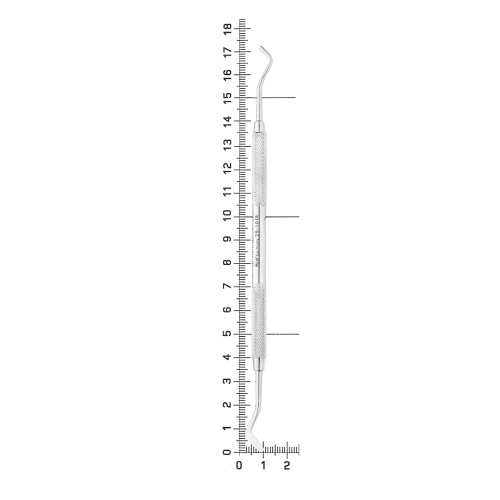 29-10* Гладилка 3,0-2,0 мм HLW Dentalinstruments GmbH (Германия) фото 6