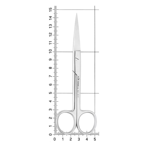 19-17* Ножницы хирургические, острый/острый, 14,5 см HLW Dentalinstruments GmbH (Германия) фото 4 19-17* Ножницы хирургические, острый/острый, 14,5 см HLW Dentalinstruments GmbH (Германия) фото 4