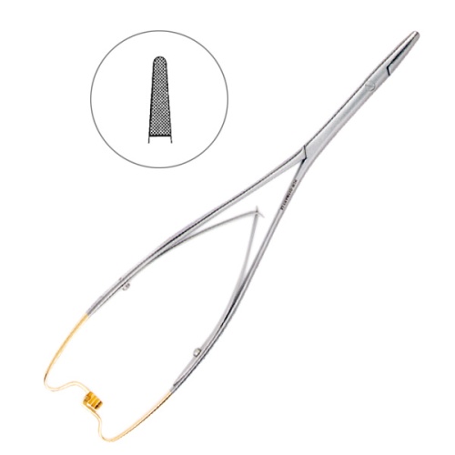 20-31* Иглодержатель хирургический Hoesl TC, 21 см, 20-31* HLW Dentalinstruments GmbH (Германия)