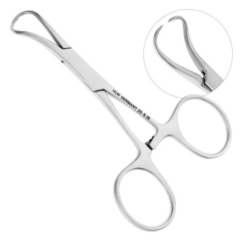 20-5* Цапка Backhaus для белья, 9см HLW Dentalinstruments GmbH (Германия)
