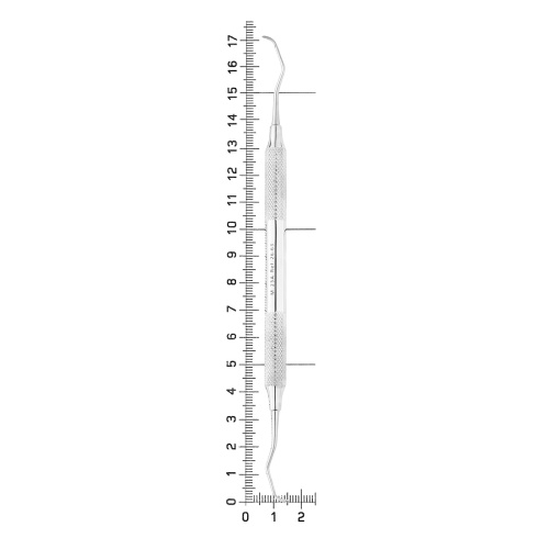 26-63* Скейлер парадонтологический, форма M 23A, ручка ø 8 мм HLW Dentalinstruments GmbH (Германия) фото 4 26-63* Скейлер парадонтологический, форма M 23A, ручка ø 8 мм HLW Dentalinstruments GmbH (Германия) фото 4
