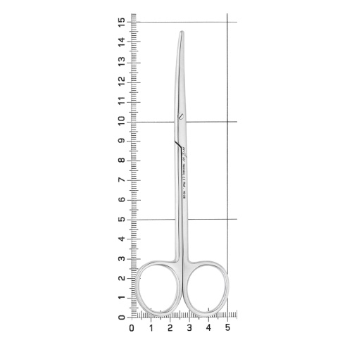 19-26* Ножницы хирургические Metzenbaum, изогнутые, тупой кончик, 14,5 см HLW Dentalinstruments GmbH (Германия) фото 5