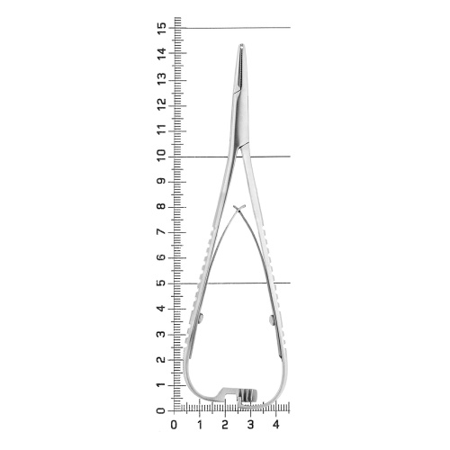 H-307A* Иглодержатель Матье с отверстием,14 см HLW Dentalinstruments GmbH (Германия) фото 4