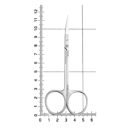 AC 451/11 Ножницы IRIS изогнутые острые, 11,5 см Nopa instruments Medizintechnik GmbH (Германия) фото 5