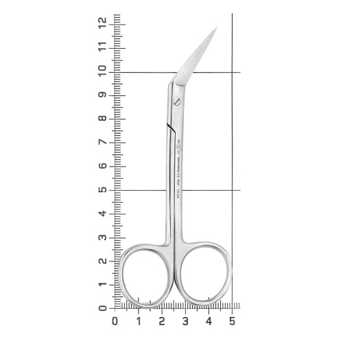 19-24* Ножницы хирургические Fadenschere, угловые , 11,5 см HLW Dentalinstruments GmbH (Германия) фото 4