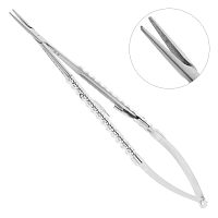 40-95D* Иглодержатель Micro-Nadelhalter прямой, 18 см