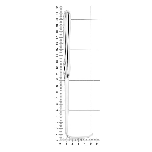 15-17B* Ретрактор, 21см, 42x11мм HLW Dentalinstruments GmbH (Германия) фото 3