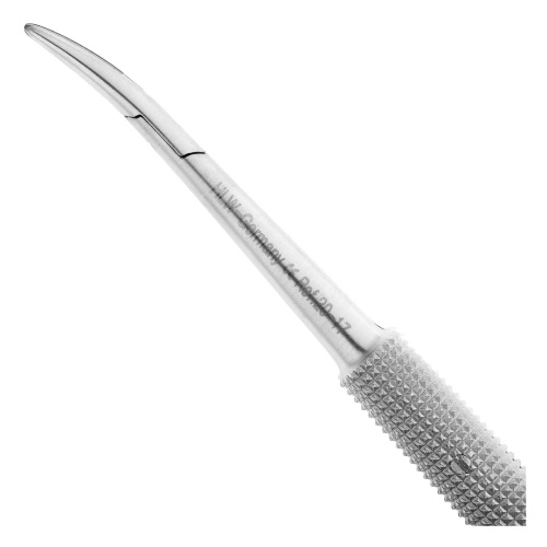 20-17* Иглодержатель Castroviejo-Gomel TC, изогнутый , 14см HLW Dentalinstruments GmbH (Германия) фото 4