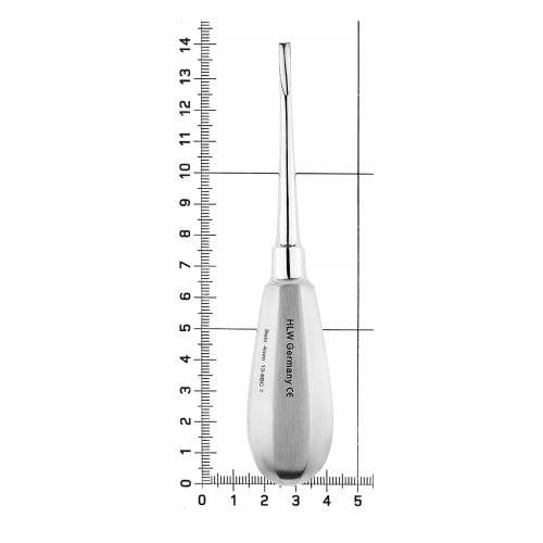 13-8BCZ* Элеватор Bein, зубчатый, изогнутый, 4 мм, зубчатый HLW Dentalinstruments GmbH (Германия) фото 4