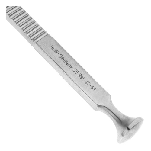40-31* Долото хирургическое изогнутое, рабочая часть 4 мм HLW Dentalinstruments GmbH (Германия) фото 2
